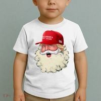 Christmas Santa Claus Donald Trump Make America Great Again Toddler T-Shirt thumb 2