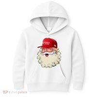 Christmas Santa Claus Donald Trump Make America Great Again Kids Hoodie thumb 0