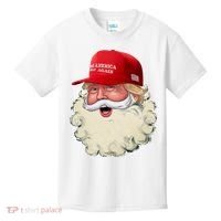 Christmas Santa Claus Donald Trump Make America Great Again Kids T-Shirt thumb 0