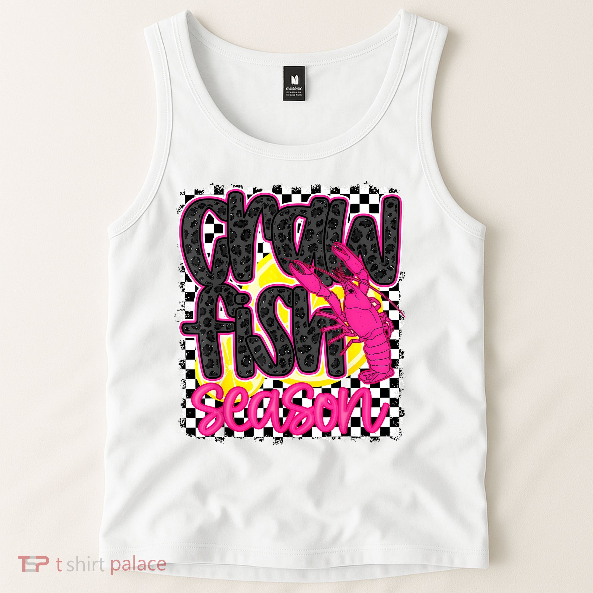 Crawfish Season Crawfish Boil Lobster Cajun  Women Tank Top