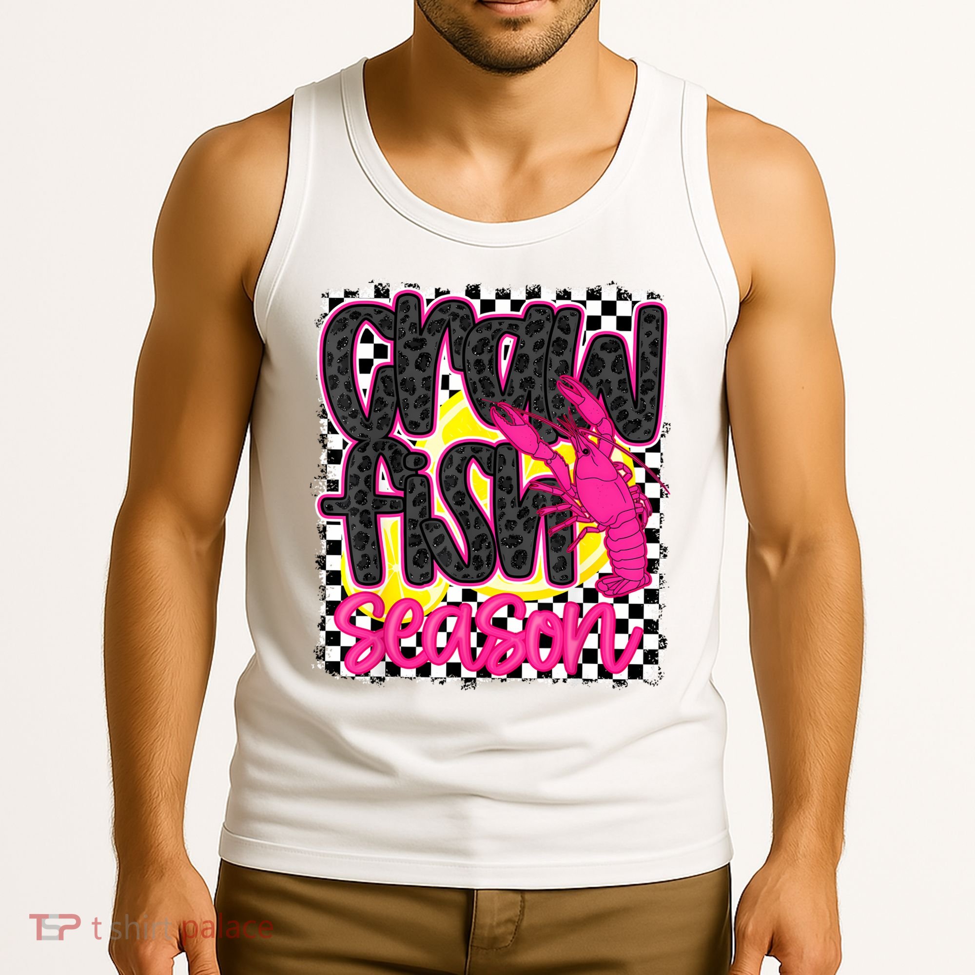 Crawfish Season Crawfish Boil Lobster Cajun  Women Tank Top