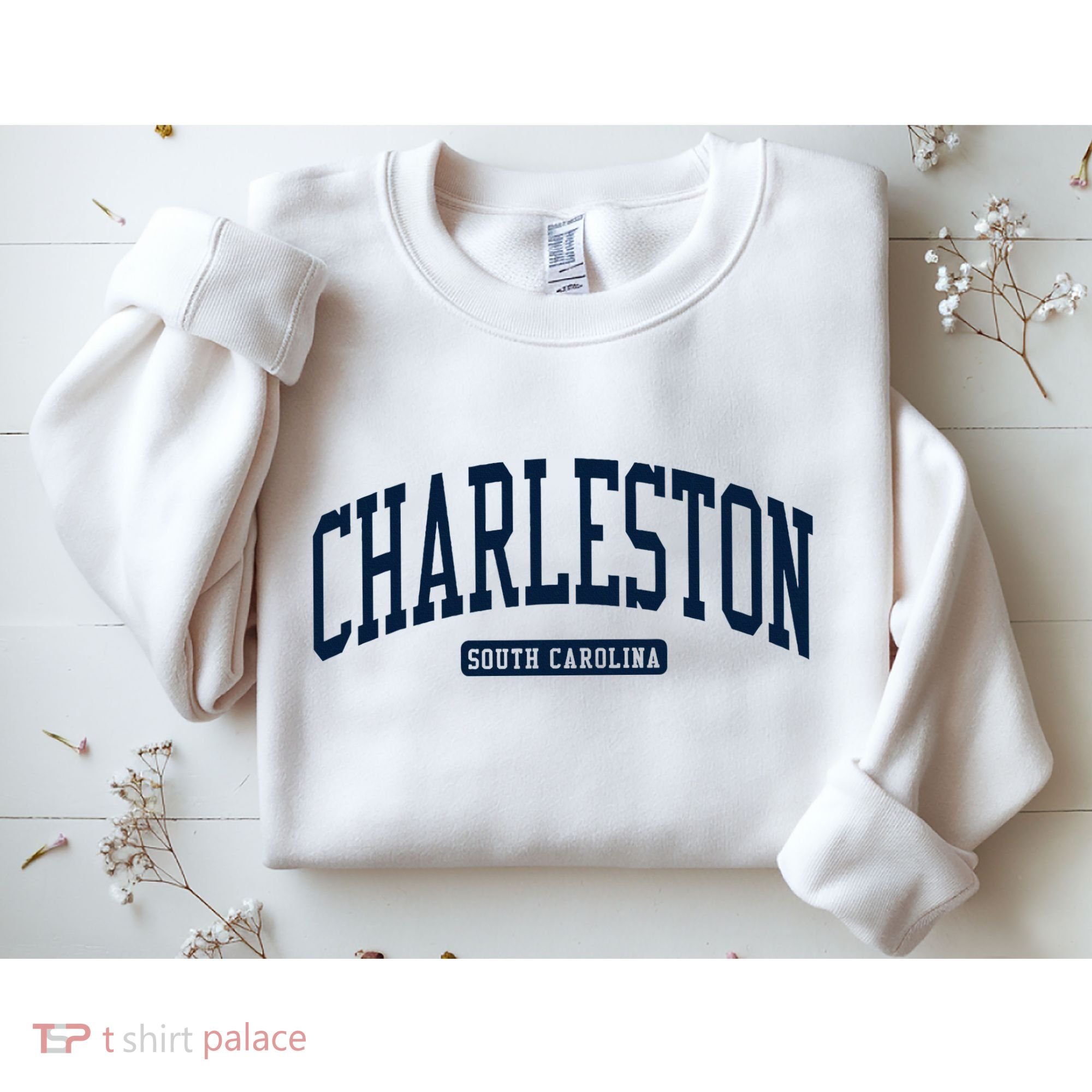 Charleston South Carolina Sc College University Style Sweatshirt