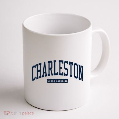 Charleston South Carolina Sc College University Style Coffee Mug back