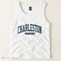 Charleston South Carolina Sc College University Style Tank Top thumb 2