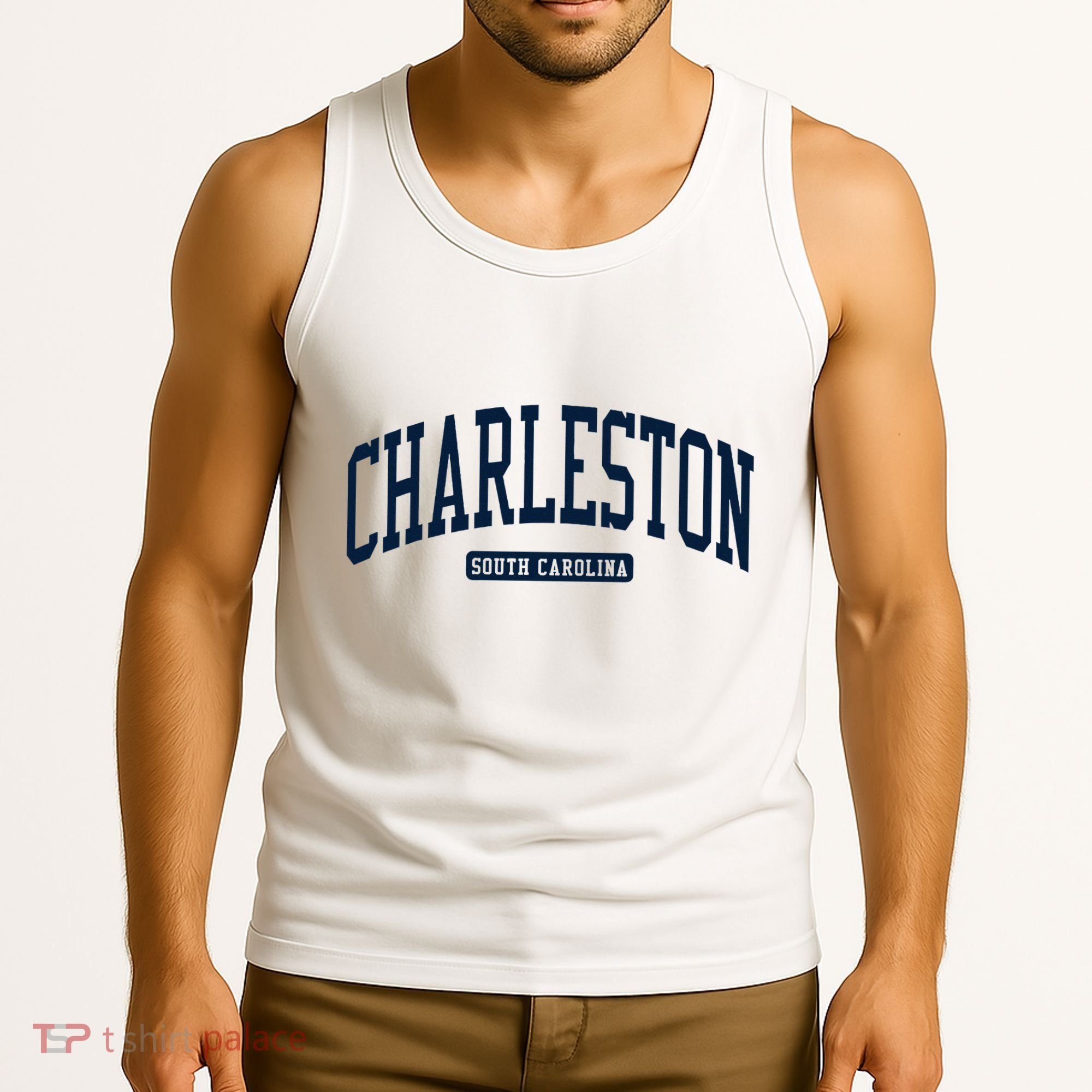 Charleston South Carolina Sc College University Style Tank Top