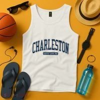 Charleston South Carolina Sc College University Style Tank Top thumb 4