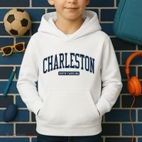 Charleston South Carolina Sc College University Style Kids Hoodie thumb 2