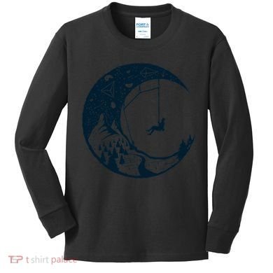 ClimberS Sky Climbing Kids Long Sleeve Shirt