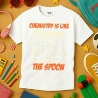 Chemistry Students Chemistry Is Like Cooking Chemist Kids T-Shirt thumb 3