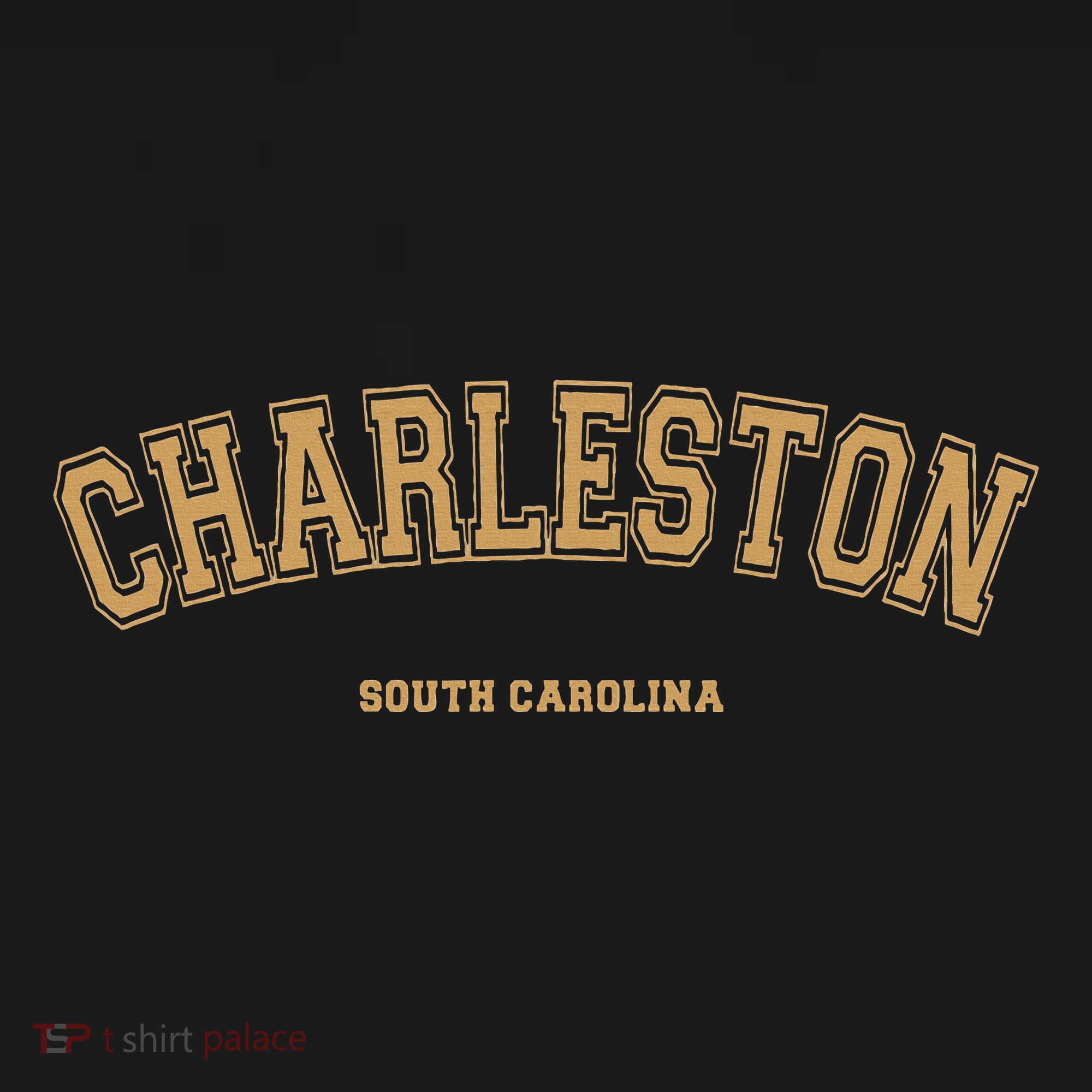 Charleston Sports College Style On Charleston USA-Made Doggie Bandana