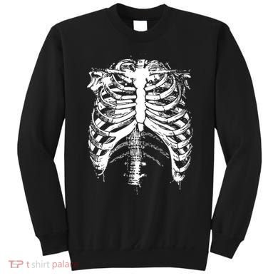 Cool Skeleton Costume Halloween Sweatshirt