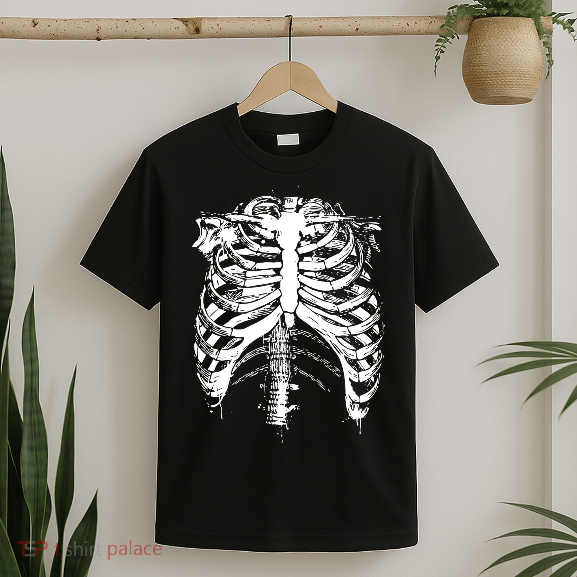 Cool Skeleton Costume Halloween T-Shirt