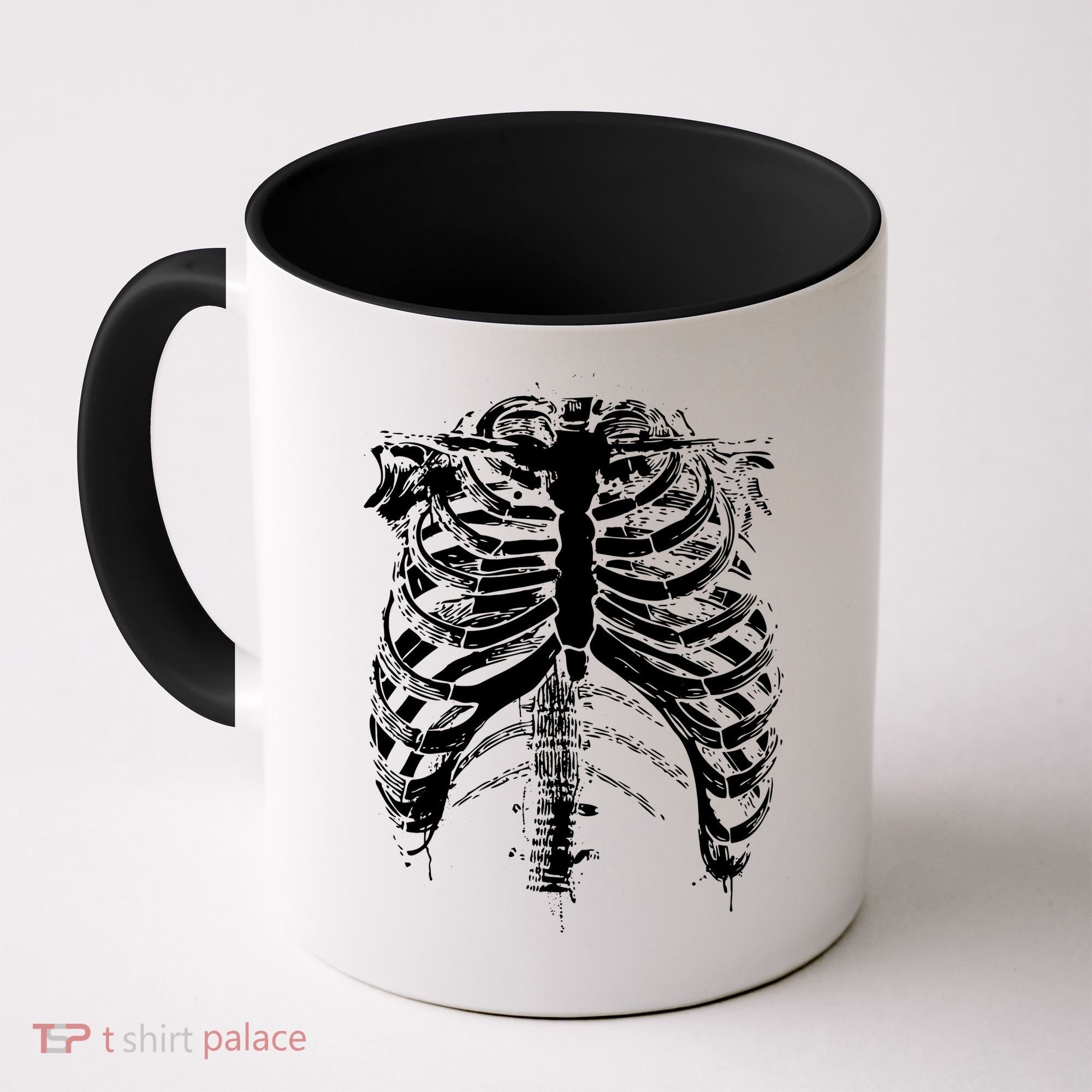 Cool Skeleton Costume Halloween Coffee Mug