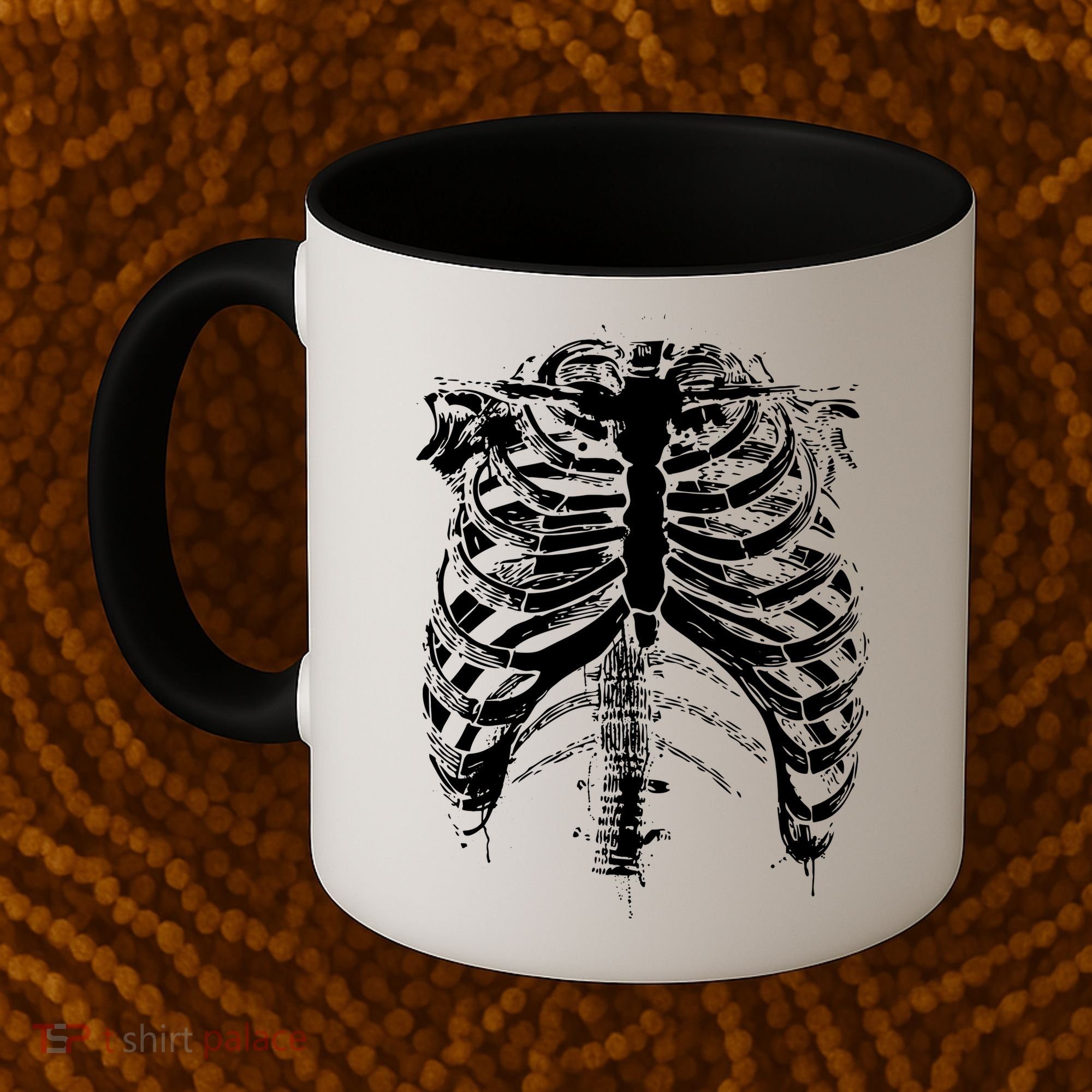 Cool Skeleton Costume Halloween Coffee Mug