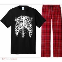 Cool Skeleton Costume Halloween Pajama Set thumb 0