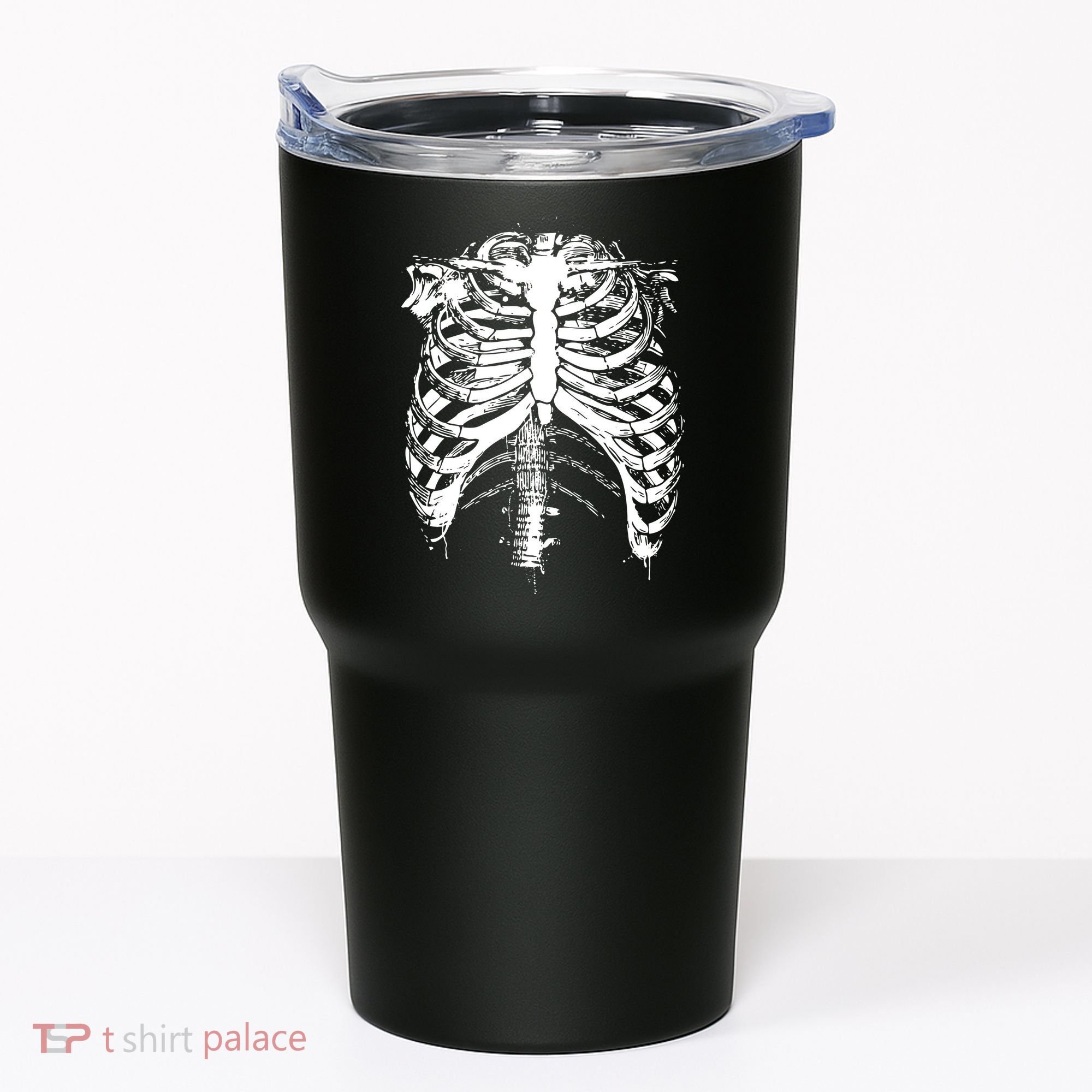 Cool Skeleton Costume Halloween Tumbler