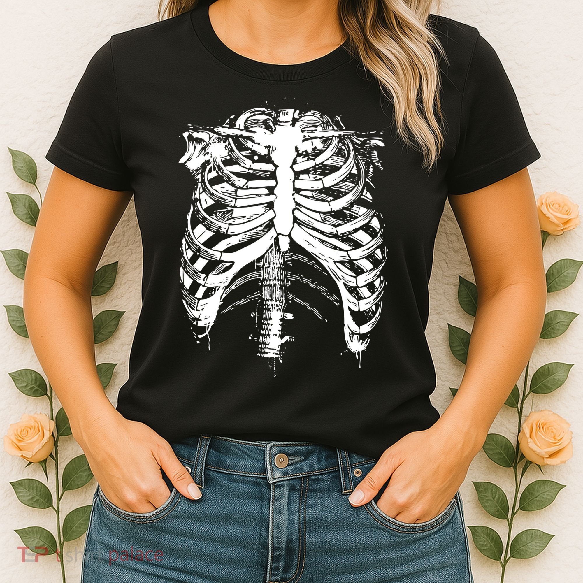 Cool Skeleton Costume Halloween Women's T-Shirt