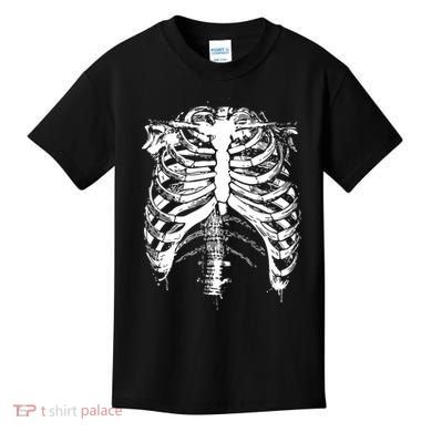Cool Skeleton Costume Halloween Kids T-Shirt