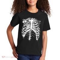 Cool Skeleton Costume Halloween Kids T-Shirt thumb 2