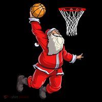 Christmas Santa Claus Dunking A Basketball Boys Xmas Gift Coffee Mug thumb 5