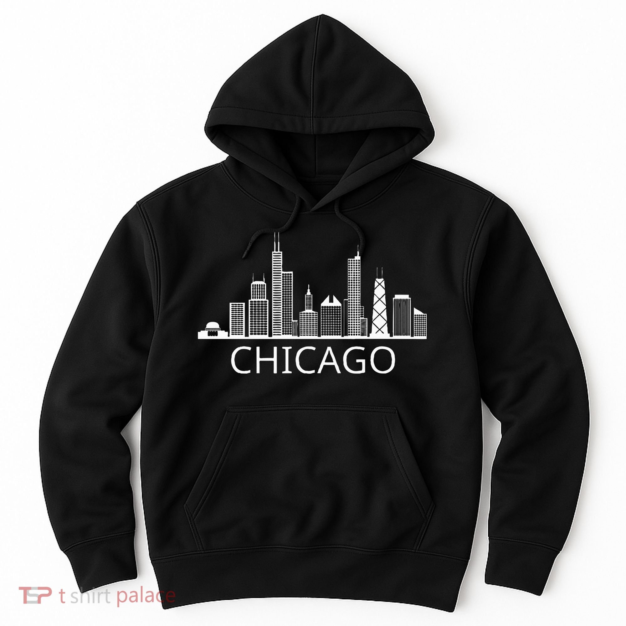 Chicago Skyline Hoodie