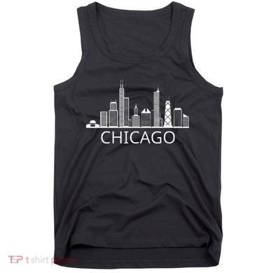 Chicago Skyline Tank Top