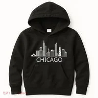 Chicago Skyline Kids Hoodie thumb 0