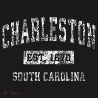Charleston South Carolina Sc Vintage Established Sports T-Shirt thumb 7