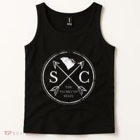 Cute South Carolina Sc The Palmetto State Tank Top thumb 2