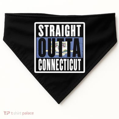 Connecticut State Ct Home State Love USA-Made Doggie Bandana
