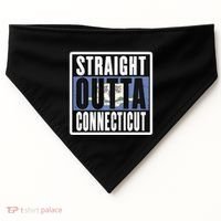Connecticut State Ct Home State Love USA-Made Doggie Bandana thumb 0