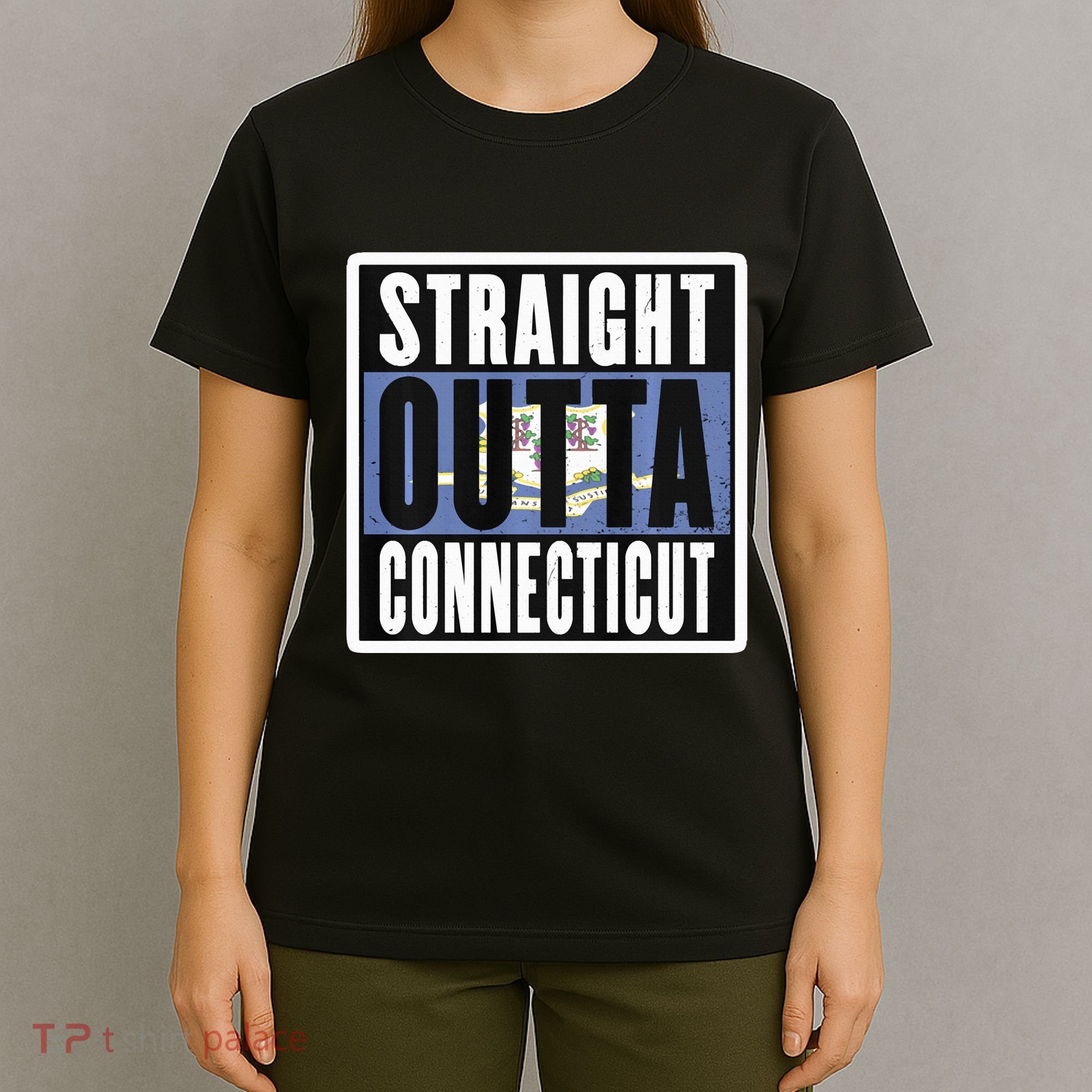 Connecticut State Ct Home State Love T-Shirt