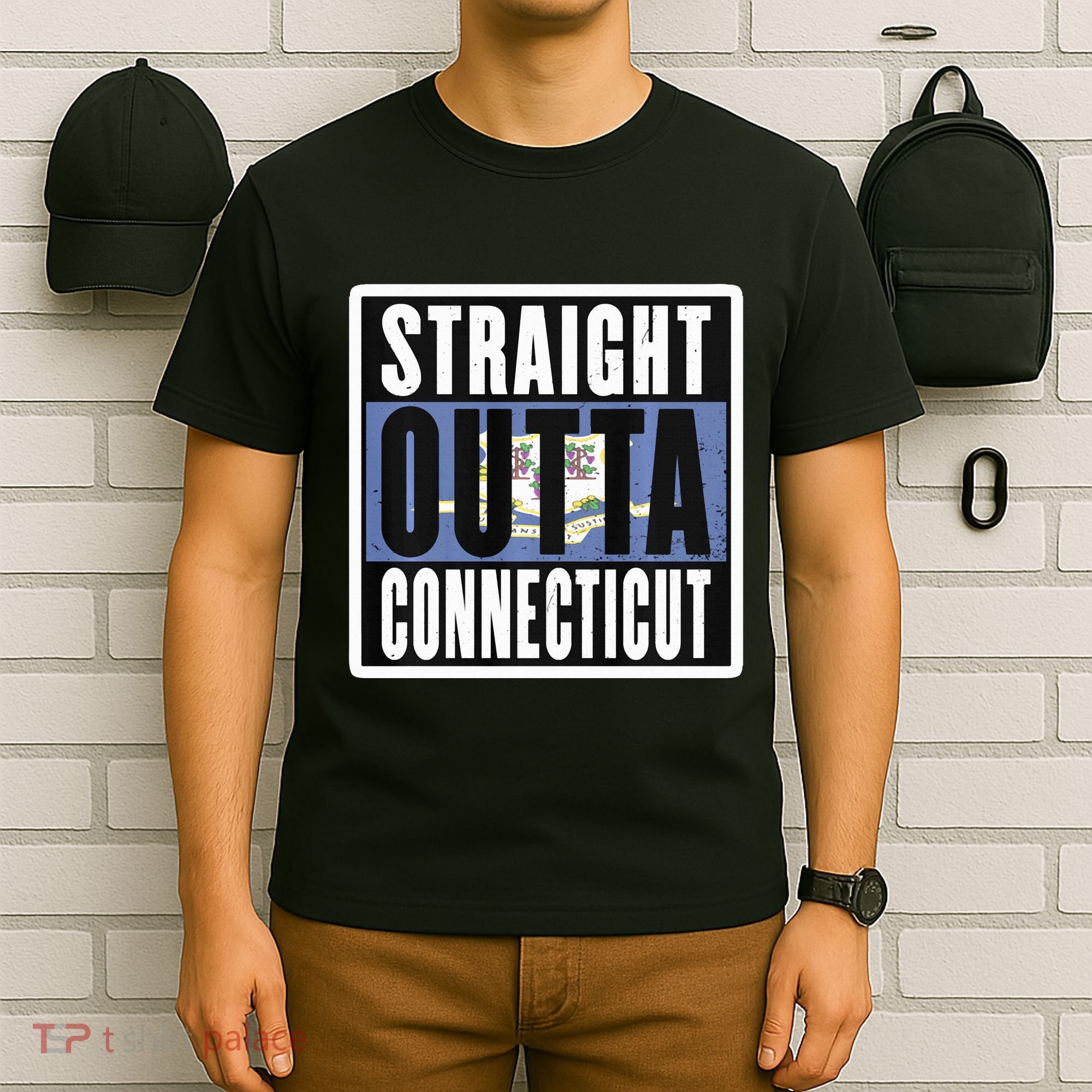 Connecticut State Ct Home State Love T-Shirt
