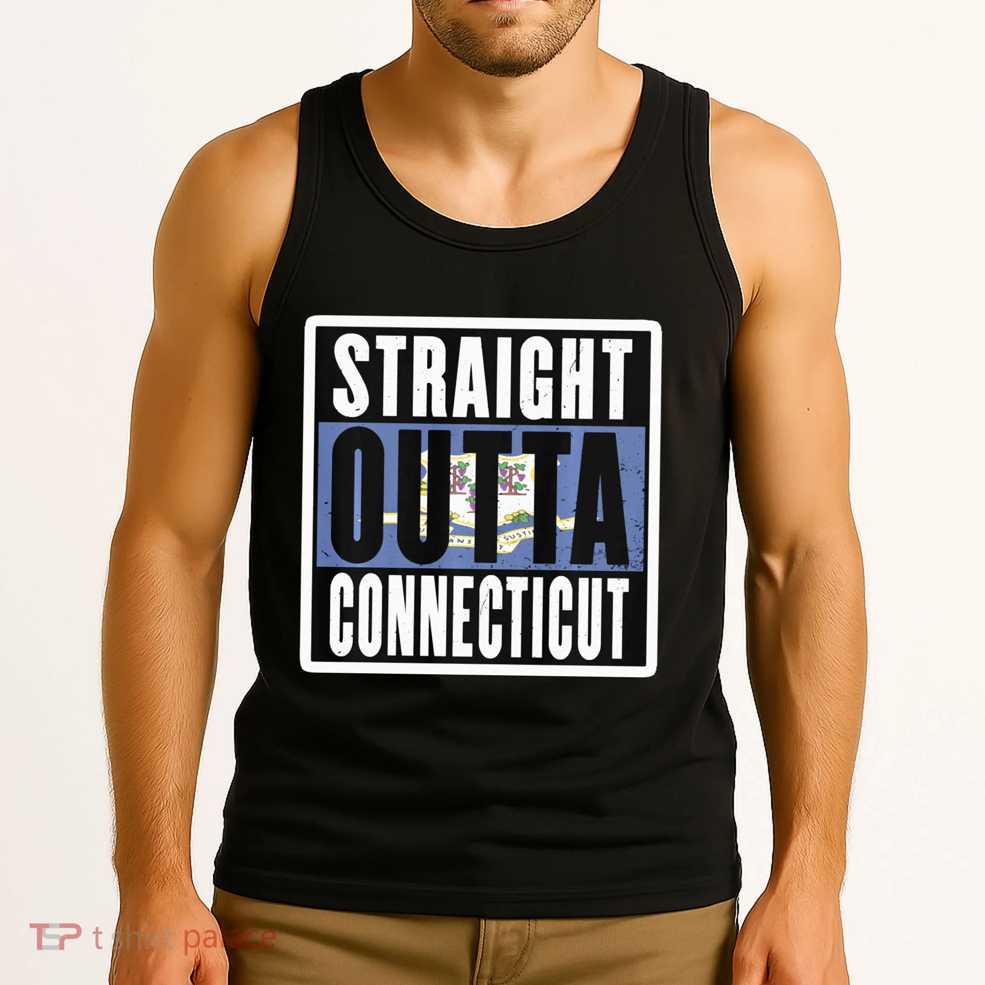 Connecticut State Ct Home State Love Tank Top