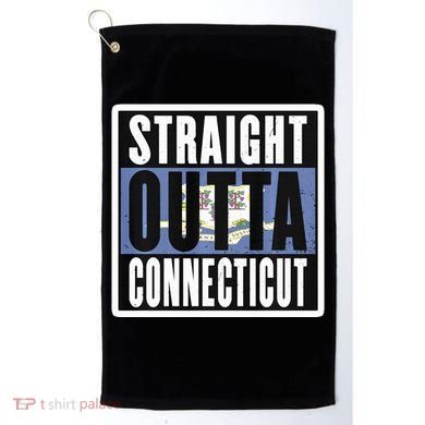 Connecticut State Ct Home State Love Golf Towel