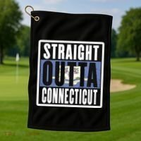 Connecticut State Ct Home State Love Golf Towel thumb 1