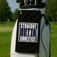 Connecticut State Ct Home State Love Golf Towel thumb 2