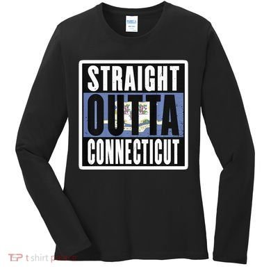 Connecticut State Ct Home State Love Women's Long Sleeve Shirt