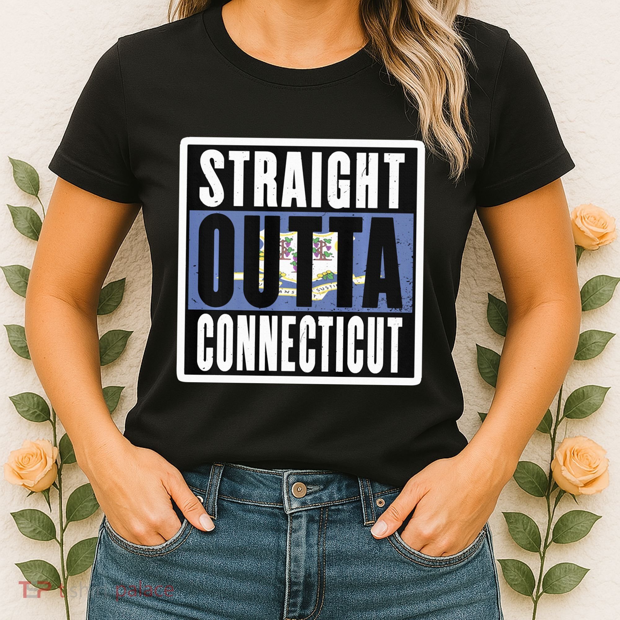 Connecticut State Ct Home State Love Women's T-Shirt