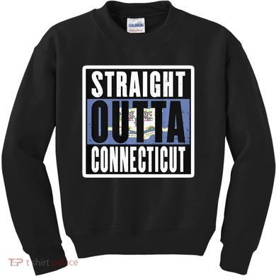 Connecticut State Ct Home State Love Kids Sweatshirt