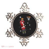 Christmas Santa Claus Dunking Basketball Pajama Xmas Lover Cool Gift Ornament thumb 0