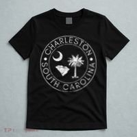 Charleston South Carolina Flag State Map Sc Home Vintage T-Shirt thumb 5