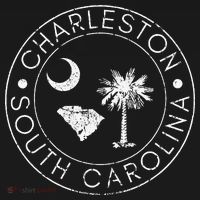 Charleston South Carolina Flag State Map Sc Home Vintage T-Shirt thumb 7