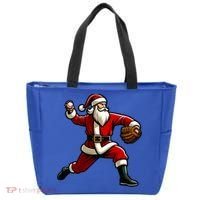 Christmas Santa Claus Baseball Pitcher Teens Xmas Funny Gift Tote Bag thumb 0