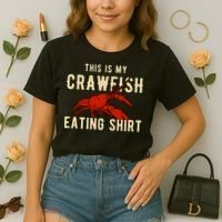 Crawfish Season Clothing This Is My Crawfish Eating Gift Comfort Colors Boxy T-Shirt thumb 2