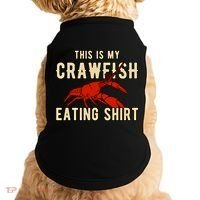 Crawfish Season Clothing This Is My Crawfish Eating Gift Doggie Tank thumb 0