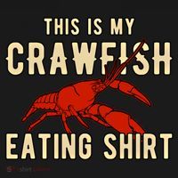 Crawfish Season Clothing This Is My Crawfish Eating Gift Ornament thumb 1