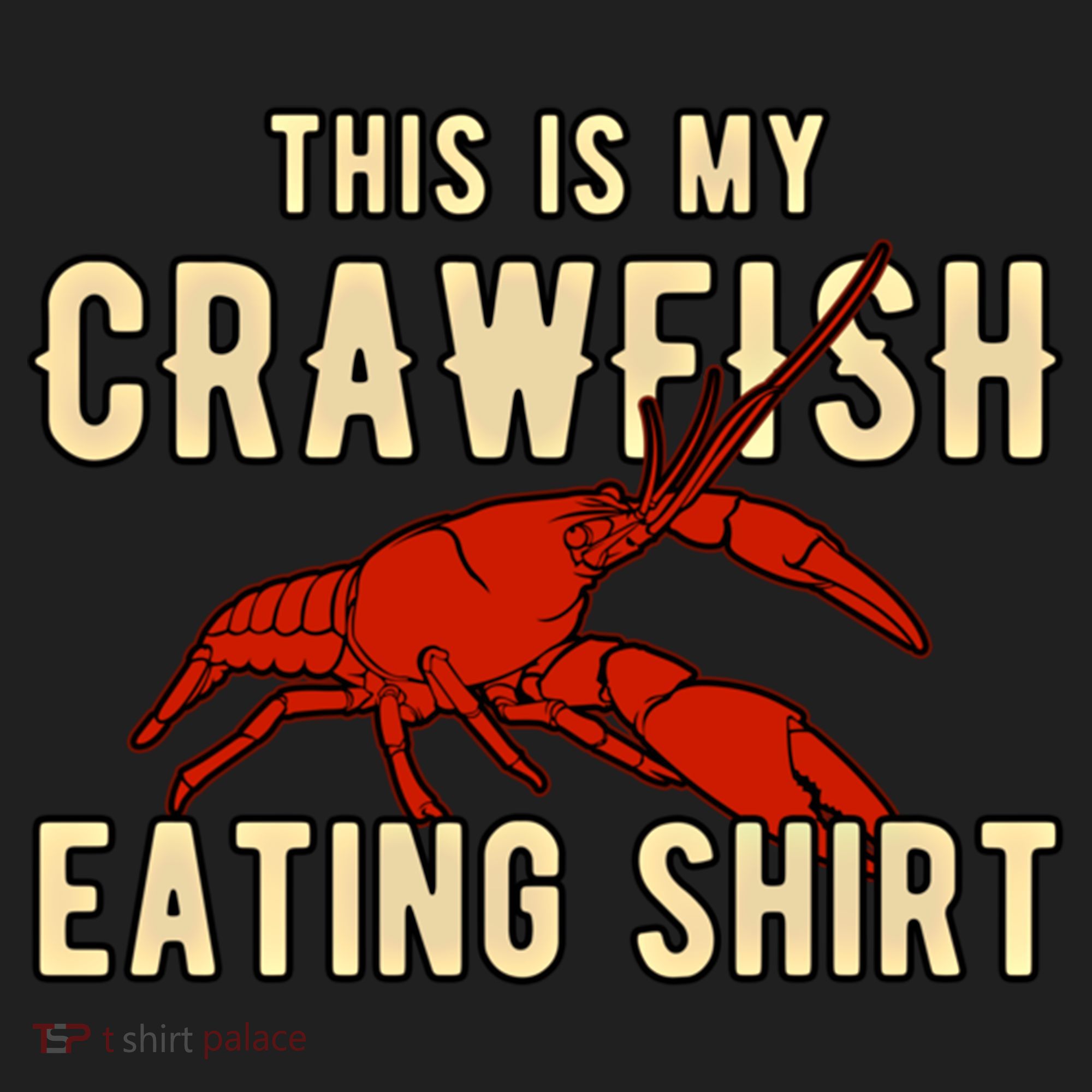 Crawfish Season Clothing This Is My Crawfish Eating Gift Golf Towel