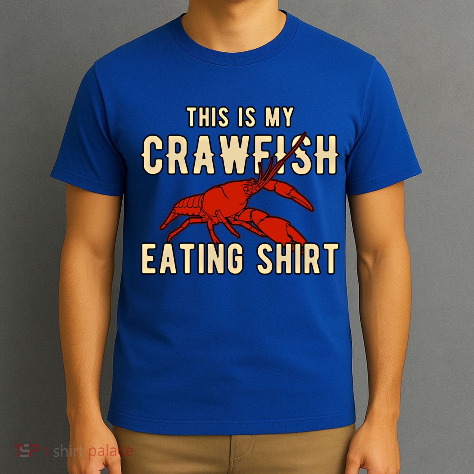 Crawfish Season Clothing This Is My Crawfish Eating Gift T-Shirt