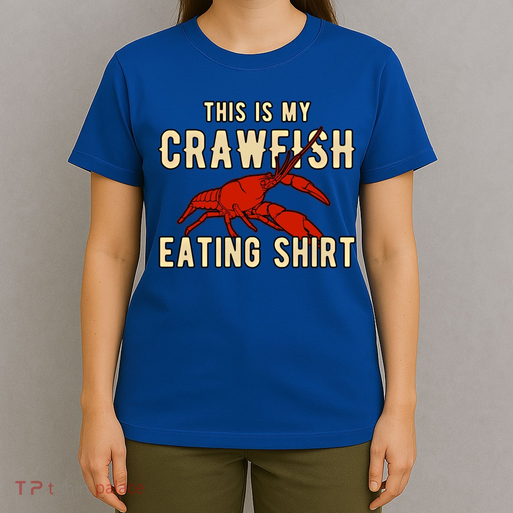 Crawfish Season Clothing This Is My Crawfish Eating Gift T-Shirt